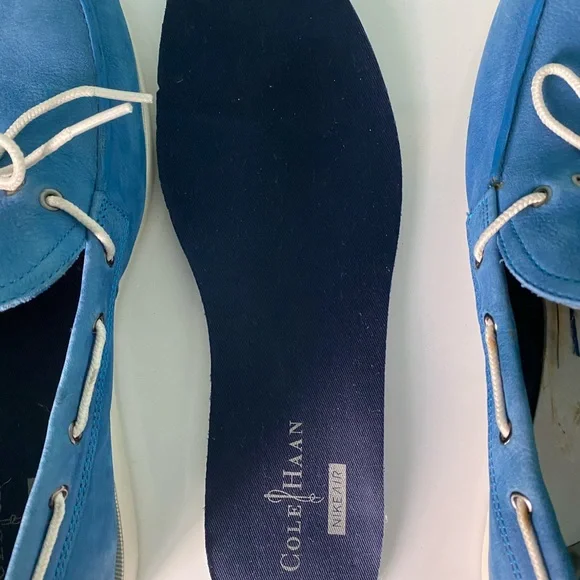 COLE HAAN Suede Boat Men’s Shoes - Picture 8 of 16